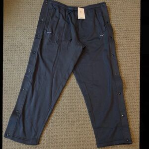 Nike Men's Dark Gray Snap Joggers